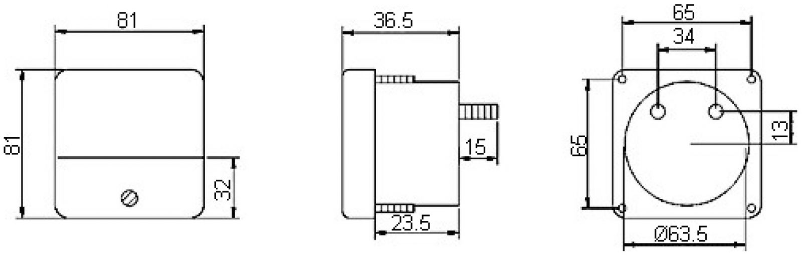 מד זרם מתח אמפרמטר וולטמטר